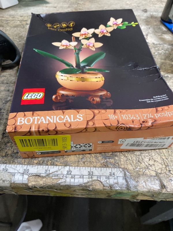 Photo 1 of **FACTORY SEALED**LEGO Botanicals Mini Orchid Building Set - Artificial, Fake Orchid for Home Decor, Adults Ages 18+ - Gift for Birthdays - Indoor Plant Decorations for Table, Desk, Office - 10343