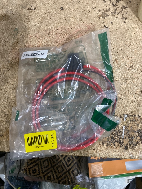 Photo 1 of 1 Pack TMH 5 FT, SAE to O Ring Terminal Harness with 40A Protection Fuse Quick Disconnect Plug, 10 AWG Ring Terminal Assembly Battery Extension, for Motorcycles, Cars, ATVs