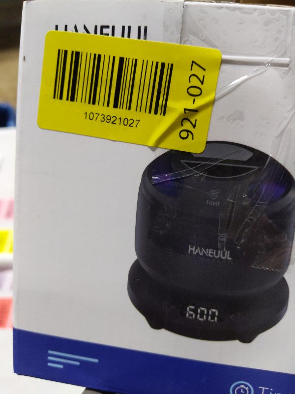 Photo 1 of 2025 Ultrasonic Retainer Cleaner for Dentures & Aligner, Durable Removable Base and Top Cover, Denture Cleaner Machine with 4 Modes for Mouth Guards, Jewelry, Rings, etc (Black)