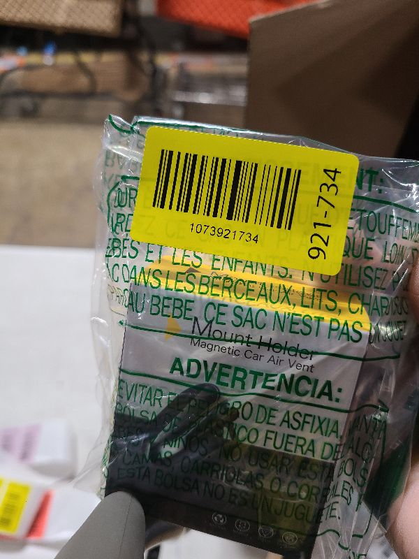 Photo 1 of 2 Pack Alloy Folding Magnetic Car Phone Holder,360° Rotation Magnetic Cell Phone Holder for Car [Super Strong Magnet] Bracket Magnetic Dashboard Phone Car Mount for All Smartphone (Silver+Black)