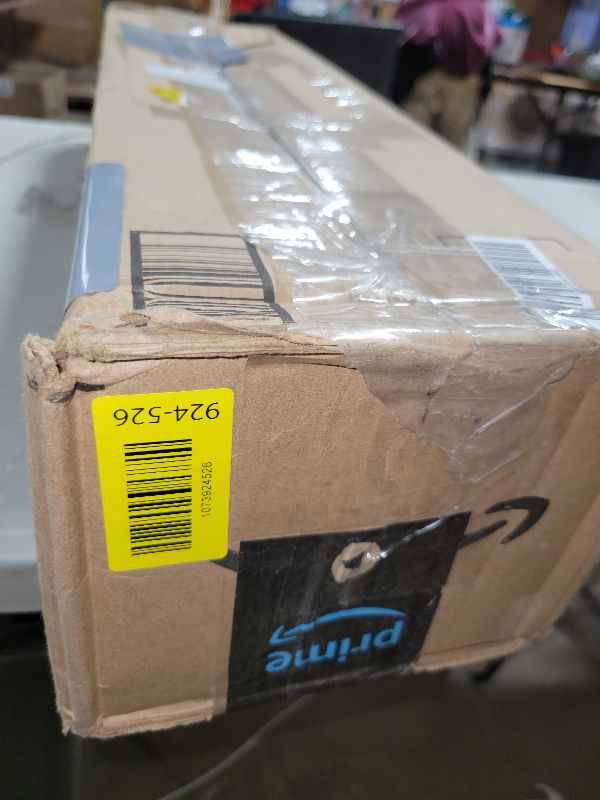 Photo 1 of 2 Pack Curtain Rods, 1 Inch Telescoping Drapery Rod 28 to 48 inch (2.3 to 4ft), USFOOK Curtain Rods for Windows 16 to 44 Inches, Silver Translucent Finials