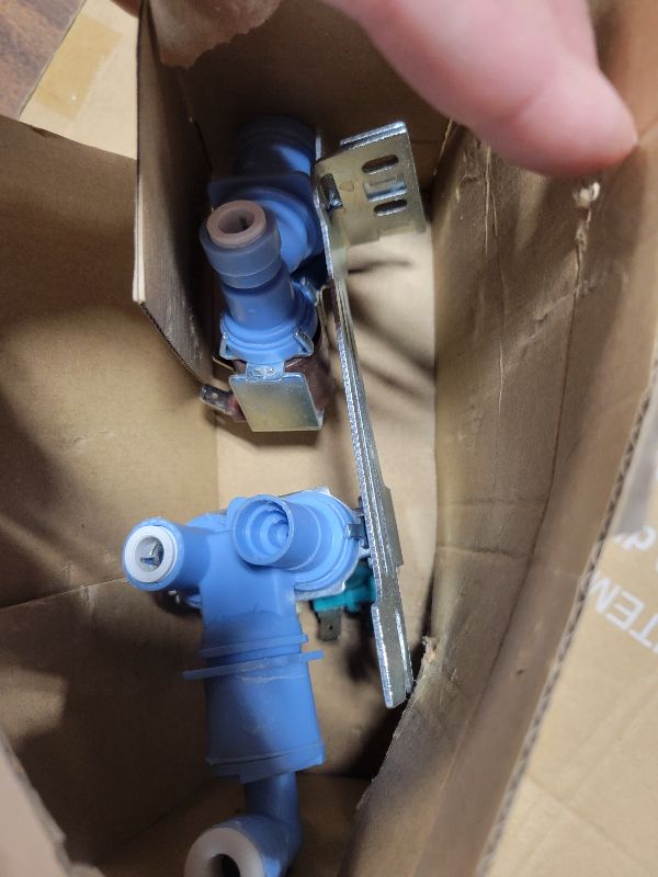Photo 1 of 242252702, 240531101 Water Inlet Valve Compatible with Frigidaire, Kenmore, Electrolux, Crosley etc Refrigerator, Replace 2692163, AP5671757, PS7784018, 241734301, K-76150, WV2702 etc, 1 Year warranty