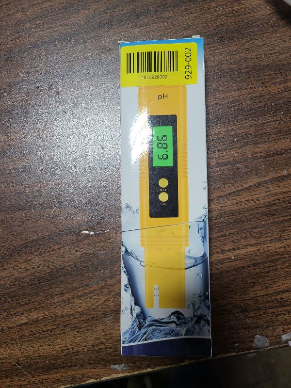 Photo 1 of 2025 All-New pH Meter for Water - High Accuracy Digital pH Tester (0.01 Precision) with UL Certification and 3 pH Calibration Powders - Ideal for Home Water, Hydroponics, Aquariums, Pools, and More
