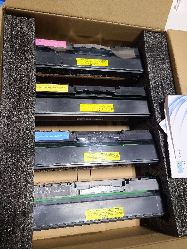 Photo 1 of 075H 075 Toner Cartridge High Capacity Compatible Replacement for Canon 075H Works for Color imageCLASS LBP640 LBP640C LBP646Cdw LBP647Cdw MF660 MF660C MF662Cdw MF663Cdw MF665Cdw Series Printer 4-Pack