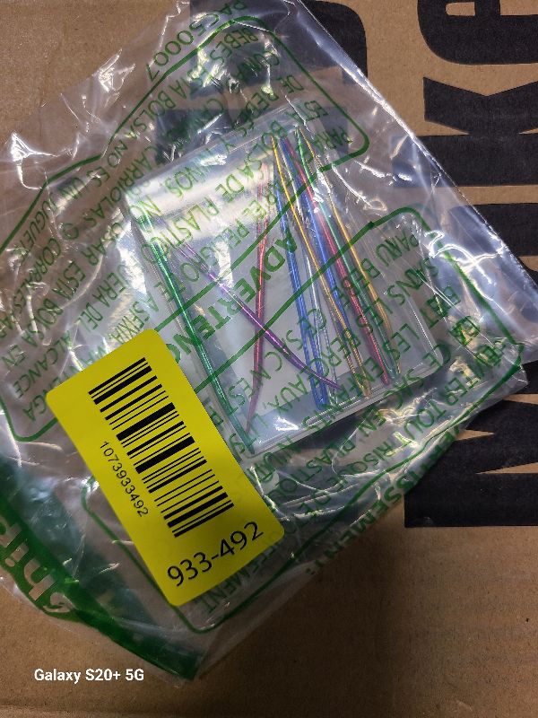 Photo 1 of 12 Pcs Large Big Eye Weaving Needles, Tapestry Needles Bent Kit, Colorful Bent Tip Tapestry Needle, Yarn Needle