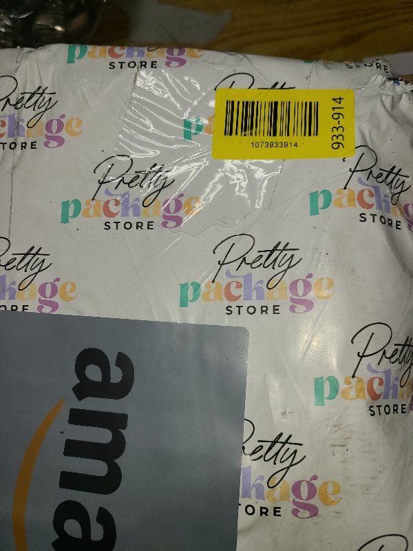 Photo 1 of 14.5x19 Designer Poly Mailer 100 Pack Heavy Duty Waterproof Self Seal Shipping Bags for Small Business Large Mailing Envelopes Bulk Tear Resistant Packaging Garden Party Spring Flowers