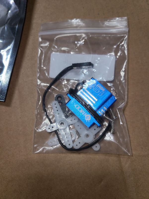 Photo 1 of 11KG Micro Servo Waterproof High Torque RC Car Steering Servo for TRX4M TRX4MT 1/18 RC Crawler Upgrade Parts, 7.4V Coreless Metal Gear Digital Servo (Control Angle 180°)