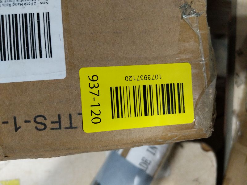 Photo 1 of 2 Pack Hand Rails for Outdoor Steps,1-2 Step Railing for Stairs,Adjustable Porch Railing,Hand Rails for Seniors,Outdoor Deck Handrails for Exterior Steps,White