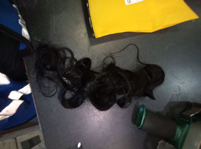 View 1 of 12A Human Hair Bundles 18 20 22 24 Inch Raw Body Wave 4 Bundles Human Hair 100% Unprocessed Brazilian Virgin Hair Quick Weave Extensions Natural Black