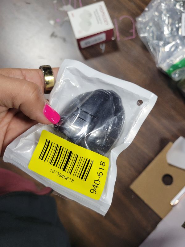 Photo 1 of 2 Pairs Glasses Side Shields, Slip on Side Shields, Fits Medium to Large Eyeglasses Frames (Transparent Black)