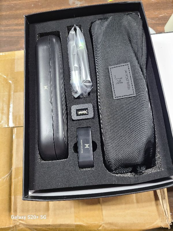 Photo 1 of 2-1 Oral Clean Kit- Water Dental flosser & Electric Toothbrush Combo- Brushing & Flossing- for Teeth Cleaning and Gum Health (Black)