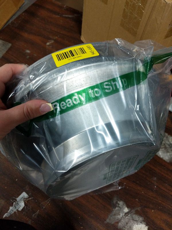 Photo 1 of 12" to 8" Inch Galvanized Steel Round Duct Reducer - Pipe Fitting Increaser Reducer - Drain, Waste and Vent Conduit Transition Adapter - Metal Tube Reducing Coupling