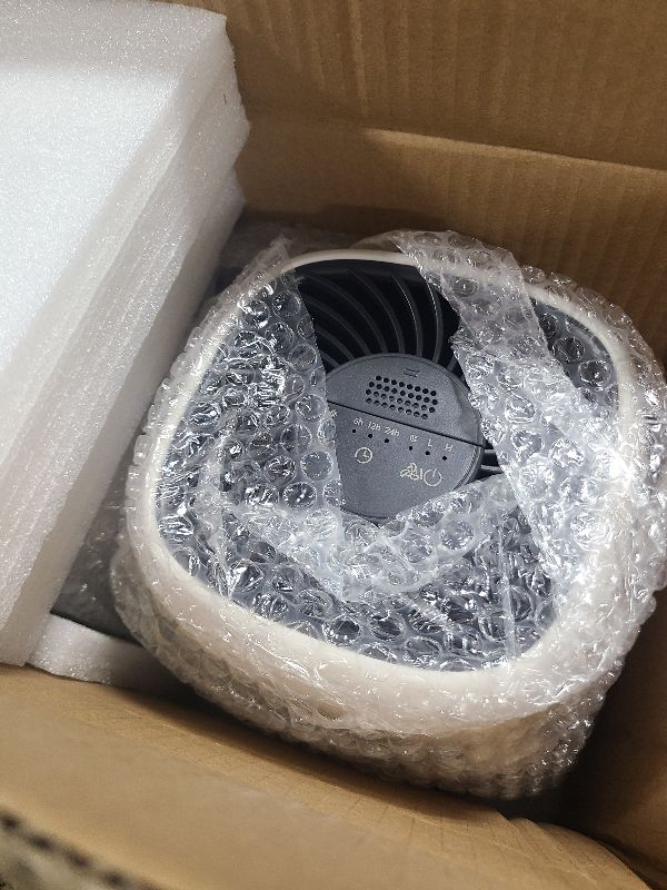 View 2 of 2 Pack of Air Purifier with High Efficience Filter, Fragrance Sponge Night Light Vital Breeze Timer 22dB, for Dust Pollen Smoke Odors, Office, Desktop, Home Bedroom Small Room, DH-JH12 White