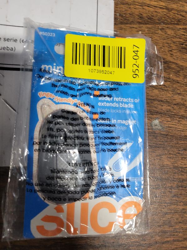 Photo 1 of 1 Slice Mini Box Cutter | Manual Retracting | Safe Ceramic Box Cutter Lasting 11x Longer than Metal | Box Opener | 1 pc Stone