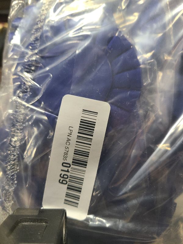 Photo 1 of 12 Pieces Blank Award Ribbon Prize 1st Place Ribbon Winner Victory Participation Ribbons Rosette Medal for Sport Event, School, Contest (Blue)