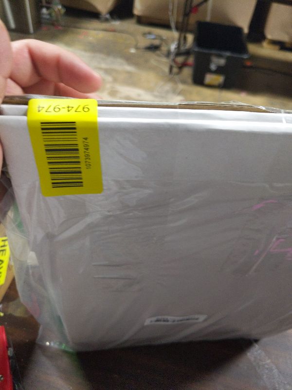 Photo 1 of 12"x9"x4" Shipping Boxes Set of 5, White Corrugated Cardboard Box Literature Mailer