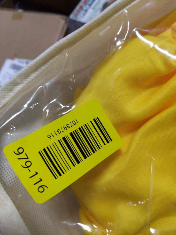 Photo 1 of 1 Pack Yellow Tablecloths for Rectangle Tables 6ft, Wrinkle Resistant Spandex Table Cover Fitted Stretch Table Cloth with Pleated Ruffle Skirts for Party Banquet Dining Birthday Wedding