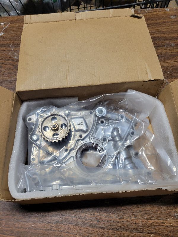 View 2 of 15100-74030 Oil Pump Compatible with Toyota Camry 1992-2001, Toyota Solara 1999-2001 L4 2.2L Replace M186 15100-03030