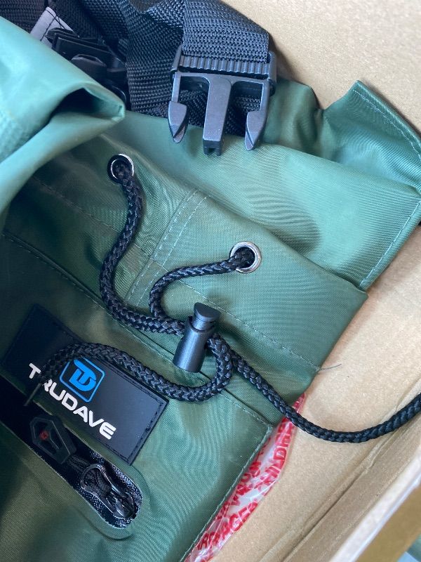 Photo 1 of [USED] Gonex Chest Waders for Men Women Waterproof 2-Ply Nylon/PVC Waders for Fishing Duck Hunting with Boot Hanger & Waterproof Phone Pouch/Case, Green Black, WOMENS 6/7