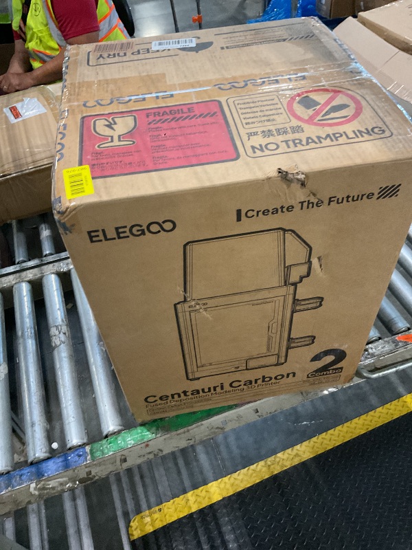 Photo 1 of [Missing Key Components] ELEGOO Centauri Carbon 2 Combo Multi Color 3D Printer, CoreXY 500mm/s High Speed Multicolor Printing with Canvas, 1-Click Full Auto Leveling and 350°C High-Temp Nozzle, 256x256x256mm Build Volume