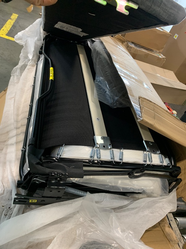 Photo 1 of ****PARTS ARE MISSING**** Marsail 63" Pull Out Sofa Bed, Full Size Sleeper Sofa with Memory Foam Mattress, 2 USB Charging Ports & Removable Covers, Chenille Loveseat Couch for Living Room, Apartment, Light Grey
