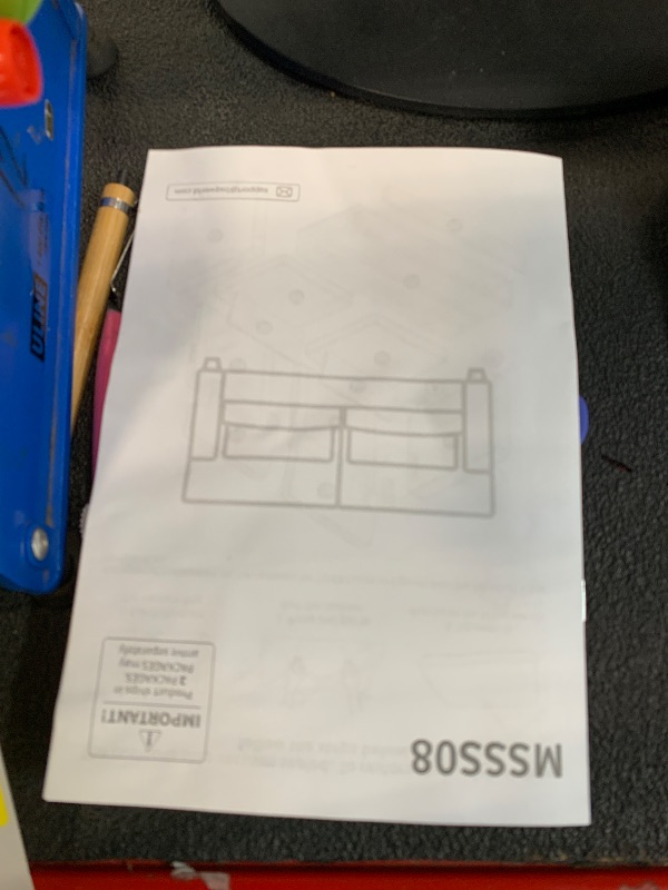 Photo 1 of ****PARTS ARE MISSING**** Marsail 63" Pull Out Sofa Bed, Full Size Sleeper Sofa with Memory Foam Mattress, 2 USB Charging Ports & Removable Covers, Chenille Loveseat Couch for Living Room, Apartment, Light Grey