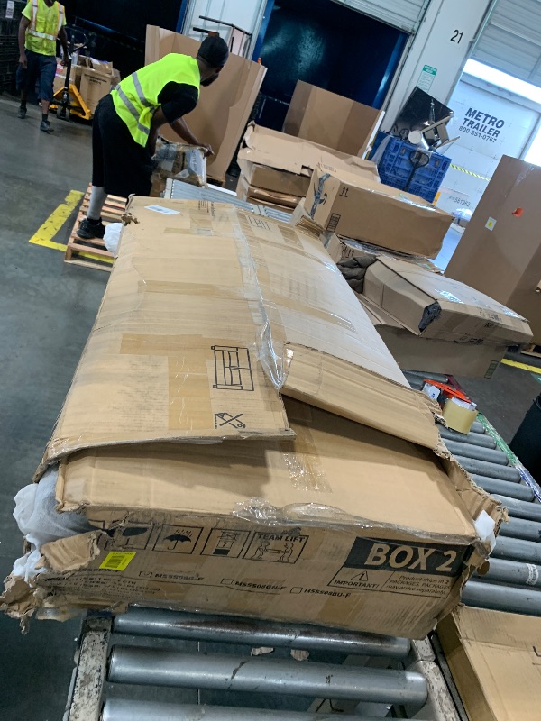 Photo 1 of ****PARTS ARE MISSING**** Marsail 63" Pull Out Sofa Bed, Full Size Sleeper Sofa with Memory Foam Mattress, 2 USB Charging Ports & Removable Covers, Chenille Loveseat Couch for Living Room, Apartment, Light Grey