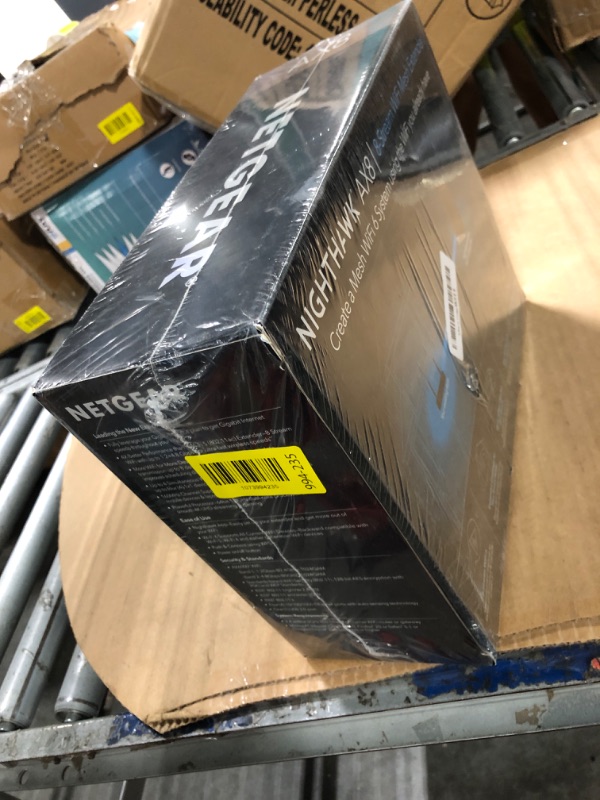 Photo 1 of ***FACTORY SEAL***
NETGEAR Nighthawk WiFi 6 Mesh Range Extender EAX80 - Add up to 2,500 sq. ft. and 30+ Devices with AX6000 Dual-Band Wireless Signal Booster & Repeater (up to 6Gbps Speed), Plus Smart Roaming
