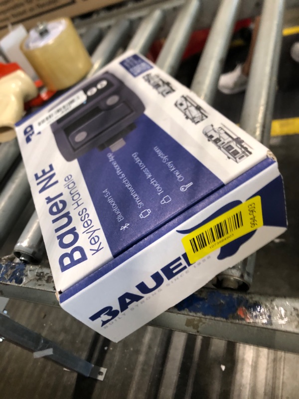 Photo 1 of ****Doesn’t work*** 07/03 SOLD FOR PARTS // FINAL SALE **** Bauer NE Bluetooth Keyless Entry Door Lock with Handle, Close Field Technology, Essential Camper Must Haves, Secure Trailer, Durable RV Door Latch, Convenient RV Lock Keyless Entry