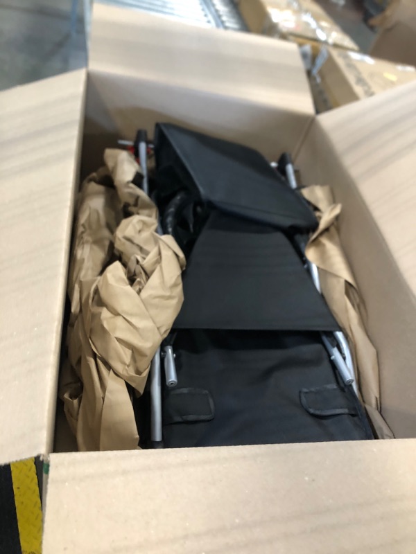 Photo 1 of ****CHECKED 7/12 - AS IS/NO RETURNS - SALE FINAL - FOR PARTS ONLY****Smug 3 Wheels Pet Stroller, Dog and Cat Strollers, Storage Basket and Cup Holder, Breathable Mesh, Lightweight Travel Carrier, Waterproof and Foldable for Small Pets Outdoor Walk, Black