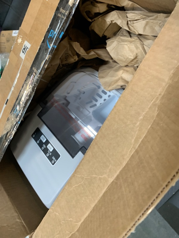 Photo 1 of *** SIMILAR NOT EXACT *** Aeitto Ice Maker Countertop 26lbs/24H, Ice Machine 8 Ice Cubes Ready in 6 Mins, 2 Sizes of Bullet Ice Portable Ice Makers with Basket & Scoop, Auto Self-Cleaning for Home/Kitchen/Office Stainless