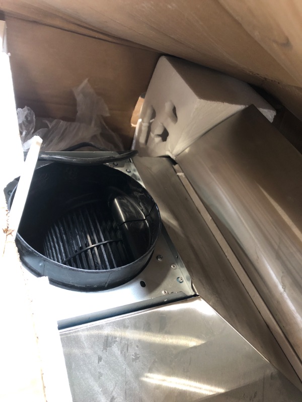 View 4 of !!MISSING PARTS USED!!A SOLD FOR PARTS!!!
30 in. Vista Coll 380 CFM Ducted Wall Mount Range Hood LED, Stainless Steel