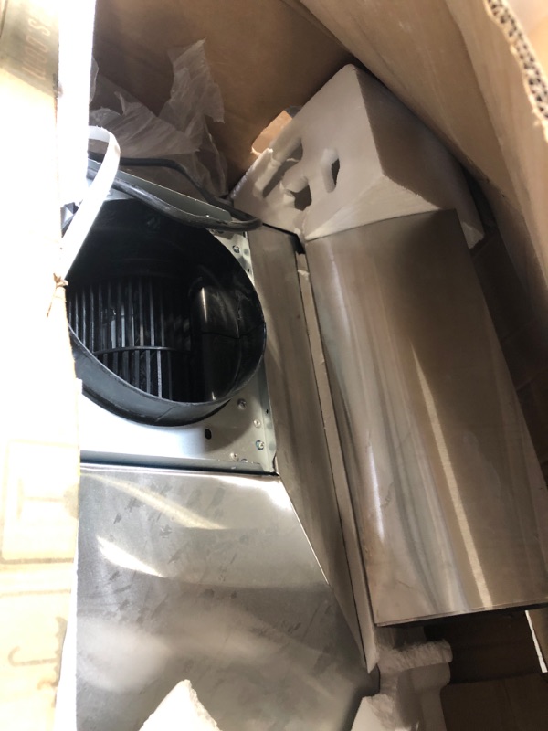 View 3 of !!MISSING PARTS USED!!A SOLD FOR PARTS!!!
30 in. Vista Coll 380 CFM Ducted Wall Mount Range Hood LED, Stainless Steel