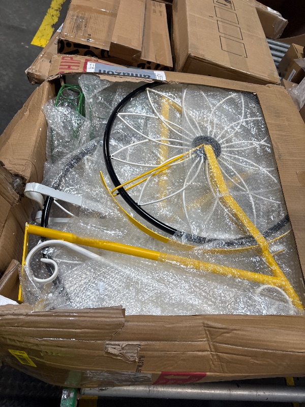 Photo 1 of **** MISSING HARDWARE **** Studio 350 31-inch Metal Bicycle Planter