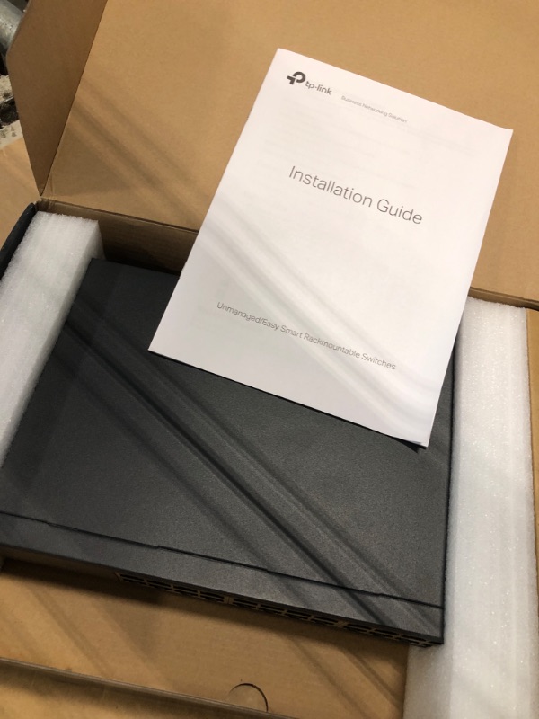 Photo 1 of *** NOT FUNCTIONAL *** TP-Link 24 Port Gigabit Ethernet Switch Desktop/ Rackmount Plug & Play Shielded Ports Sturdy Metal Fanless Quiet Traffic Optimization Unmanaged (TL-SG1024S)