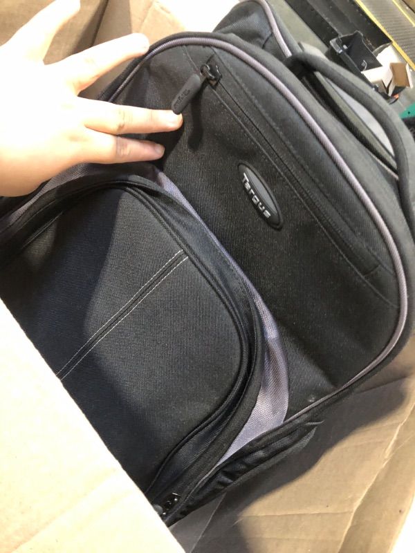 Photo 1 of !!!FINAL SALE!!USED!!!Targus 16 Inch Compact Rolling Backpack, Black - Wheeled Travel Bag Fits Laptops Up to 16”