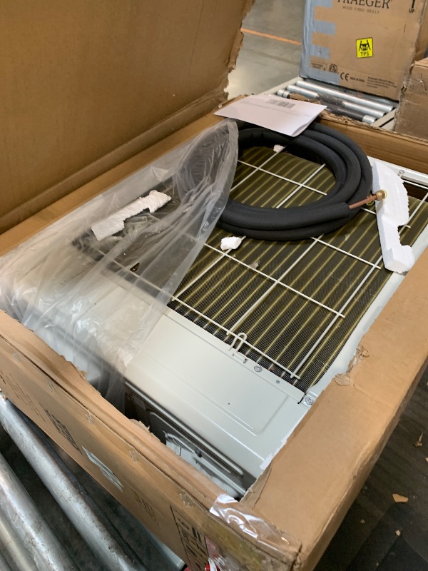 Photo 1 of ***PARTIAL SET*** ***ONLY BOX 2 OF 2*** YITAHOME 24000 BTU Mini Split Air Conditioner Heat Pump System, Wifi Enabled 21 SEER2 208-230V Ductless AC Cool Up to 1500 Sq. Ft, Compatible with Alexa, Complete Installation Kit, White
