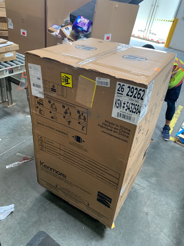 Photo 1 of ****CHECKED 7/10 - AS IS/NO RETURNS - SALE FINAL - FOR PARTS ONLY****Kenmore 4.5 cu. ft. Top Load Washer with Triple Action Impeller for Tough Dirt & Stains - Reduce Laundry Time with Accela Wash & Express Wash - LED - White