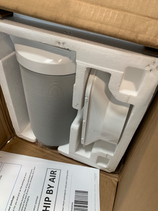 View 3 of ****CHECKED  7/10 - AS IS/NO RETURNS - SALE FINAL - FOR PARTS ONLY****10000 BTU Portable Air Conditioner, 4-in-1 Cools 450 Sq.Ft, Quiet AC with Fan & Dehumidifier, LED Display, Remote, 24H Timer, Portable AC Units with Window Kit, for Bedroom/Office/Dorms
