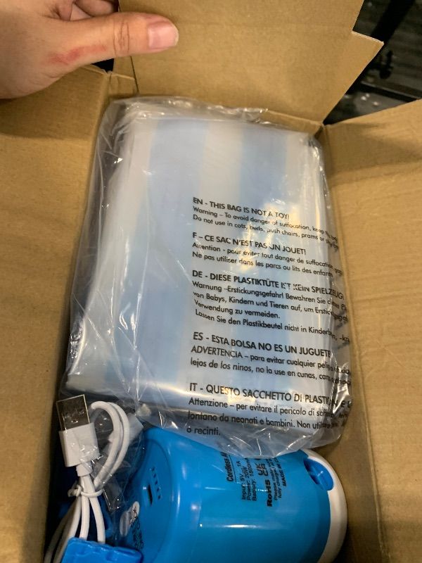 Photo 1 of *** ONLY 5 BAGS*** Cozy Essential Travel Vacuum Storage Bags with Rechargeable Cordless USB Pump, Space Saver Bags for Luggage, Suitcase, Carry-On, for Clothes, Blankets, Bedding & Seasonal Storage,10 Combo
