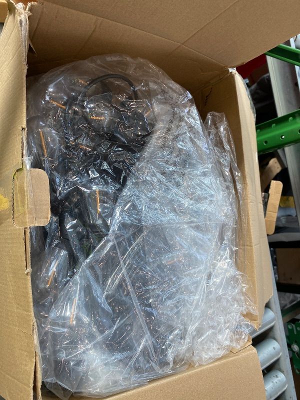 Photo 1 of [PARTIAL SET] Svater Outdoor String Lights 150FT, E26 Socket, 48pcs S14 Shatterpoof Bulbs, 1 Watt Dimmable 2700K Warm White, IP65 Waterproof Commercial Grade Patio Lights?3 Pack X 50FT?