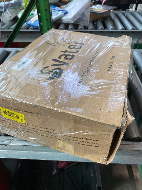Photo 1 of [PARTIAL SET] Svater Outdoor String Lights 150FT, E26 Socket, 48pcs S14 Shatterpoof Bulbs, 1 Watt Dimmable 2700K Warm White, IP65 Waterproof Commercial Grade Patio Lights?3 Pack X 50FT?