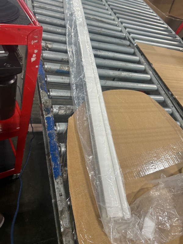 Photo 1 of ****SIMILAR ITEM****
CRL White Rigid Vinyl Lip Frame - 72 in Long