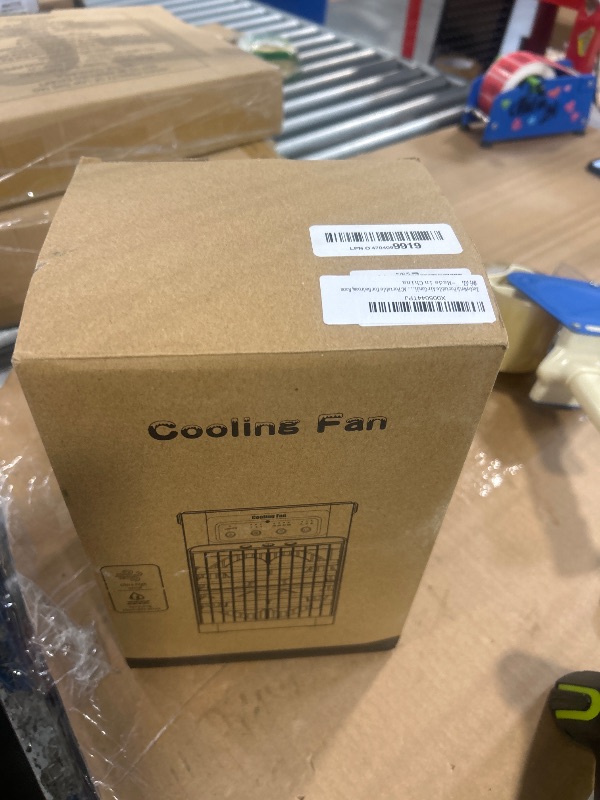 Photo 1 of * used ** Portable Air Conditioners, 2026 Upgraded 4-IN-1 Quiet Portable AC Unit with Remote, 1100ML Tank Evaporative Air Cooler, 7 Color Light Personal Mini Air Conditioner for Bedroom,Office, Camping, Car,RV