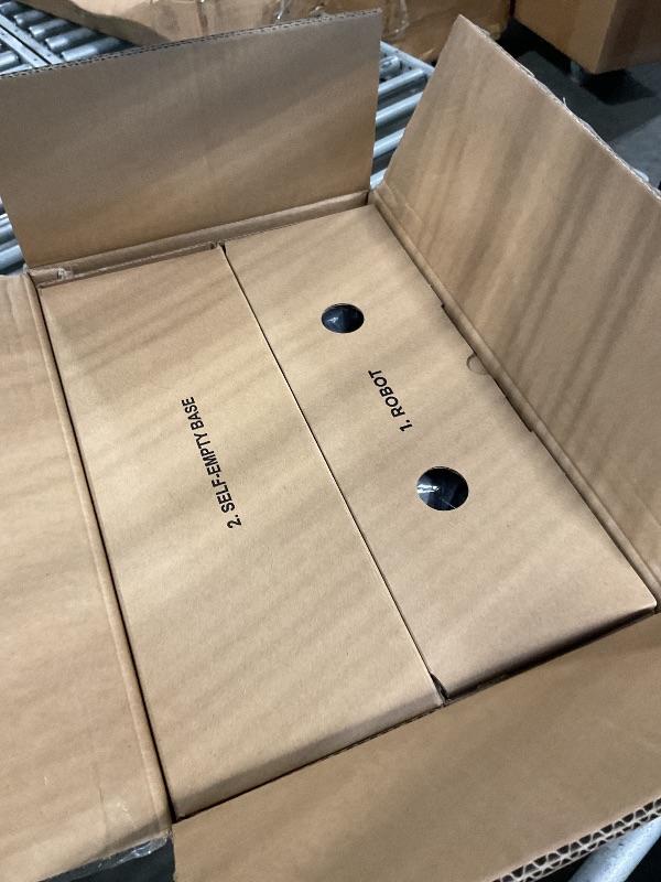 Photo 1 of *** SOLD AS PARTS//FINAL SALE 07/27/26
Shark AV2310AE Matrix Self-Emptying Robot Vacuum with No Spots Missed on Carpets and Hard Floors, Precision Home Mapping, Perfect for Pet Hair, Bagless, 45-Day Capacity Base, Wi-Fi Black/Brass
