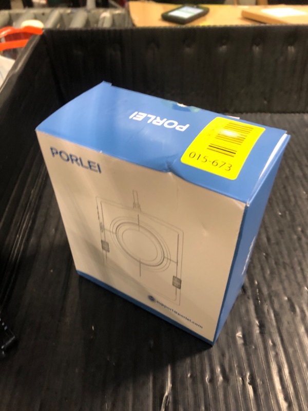 Photo 1 of ***MISSING WRIST PAD*** PORLEI Wired Trackball Mouse, Ergonomic Finger Control Trackball with 55mm Large Ball, 4-Level Adjustable DPI, Ambidextrous Design, Wrist Rest Included, Compatible for PC, Laptop, Mac, Windows-Blue