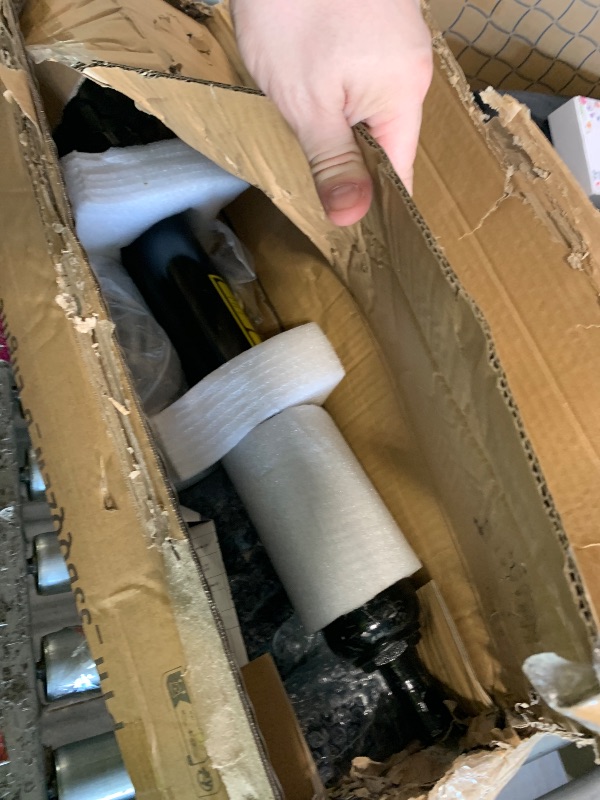 View 3 of ***MISSING PARTS*** ***ONLY BOX 2***Hydraulic Engine Hoist with Lever, 1.5 Ton (3000 LBS) Capacity Shop Crane with Telescopic Boom & 4 Swivel Casters, Cherry Picker Lift for Home Garage, Auto Repair, and Warehouse Use, Heavy-Duty, Red