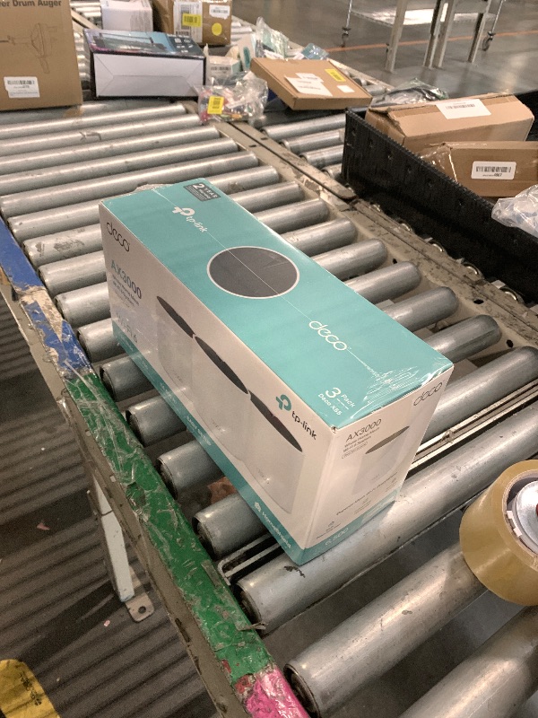Photo 1 of ***FACTORY SEALED*** TP-Link Deco X55 AX3000 WiFi 6 Mesh System - Covers up to 6500 Sq.Ft, Replaces Wireless Router and Extender, 3 Gigabit Ports per Unit, Supports Ethernet Backhaul, Deco X55(3-Pack)