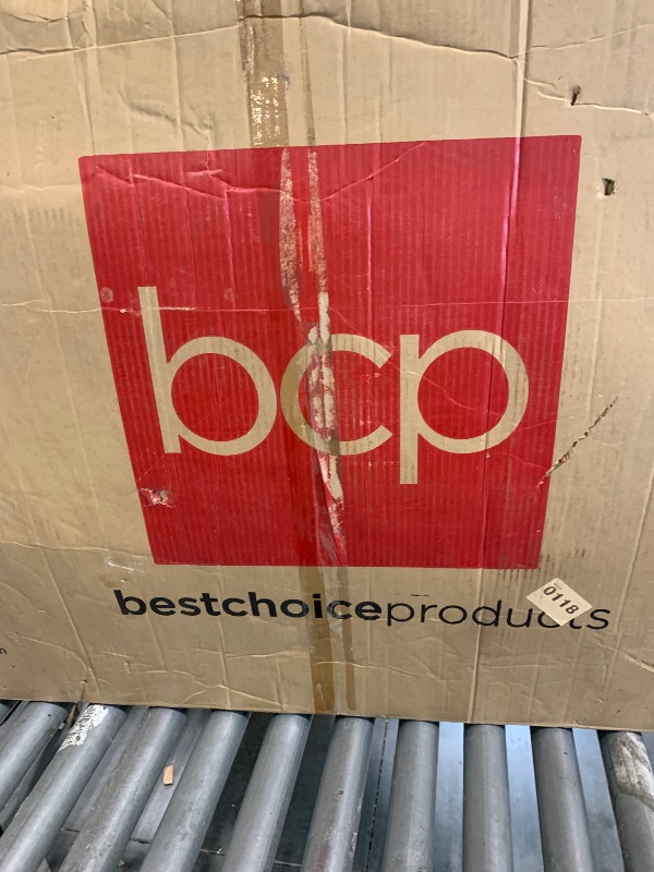 Photo 1 of ****CHECKED 7/10 - AS IS/NO RETURNS - SALE FINAL - FOR PARTS ONLY****Best Choice Products Outdoor Hanging Curved Steel Chaise Lounge Chair Swing w/Built-in Pillow and Removable Canopy - Teal