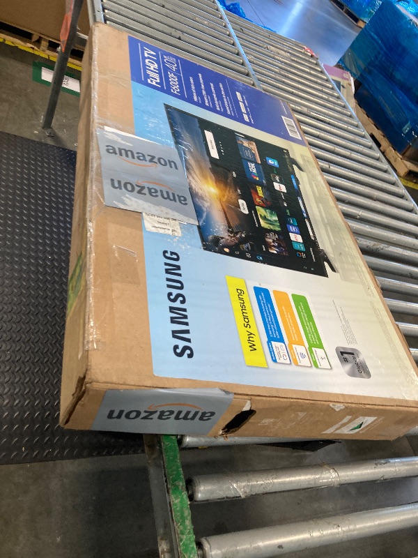 Photo 1 of ***BROKEN DISPLAY*** SALE FOR PARTS***SAMSUNG 40-Inch Class Full HD F6000 Smart TV (2025 Model) HDR, Object Tracking Sound Lite, Knox Security, One UI Tizen, Smart TV